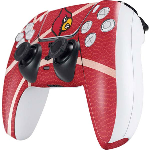 University of Louisville Red Basketball PS5 Controller Skin